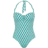 Naturana Badmode Badeanzüge Dames | Grösse: 40 | Farbe: Grün
