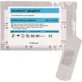 Wetec aluderm-aluplast elastisch Strips 2,5 x 7,2 10 1 St Pflaster