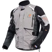 Rukka Madagasca-R Schwarz Beige Motorrad Textiljacke Größe 58