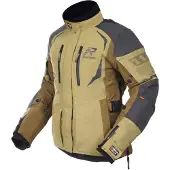 Rukka VentuRina Khaki Braun Wasserdichte Damen Motorrad Textiljacke Größe 36