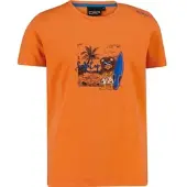 CMP KID T-shirt orange-cyano (29CV) 98