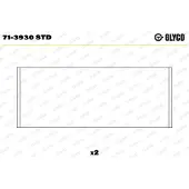 GLYCO 71-3930 STD Pleuellager für VW Golf VII Schrägheck (5G1, BQ1, BE1, BE2) Golf IV Schrägheck (1J1) GOLF VI (5K1) Golf V Schrägheck (1K1) POLO (9N)