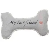 David Fussenegger Kissen gefüllt Silvretta 'my best friend' 20 x 40 cm Filz - Grau