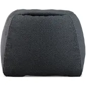 Freistil Rolf Benz - 173 Pouf, Ø 55 cm, graphitgrau (1052)