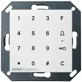 Gira Keyless In Codetastatur 260503 System 55 reinweiß