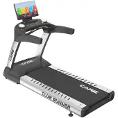 Care CLUB RUNNER TFT - Professionelles Laufband - Höchstgeschwindigkeit 25 km/h - 8 Programme - Motorisierte Steigung - Multimediadisplay - Einsatz im Fitnessstudio oder zu Hause