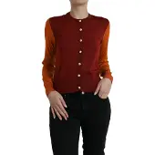 Dolce&Gabbana Farbenblock Strickcardigan