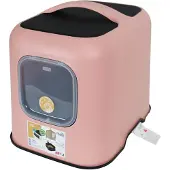 Rotho MyPet ROTHO Katzentoilette - 51 x 39 x 40 cm - Katzenklo - Rosa