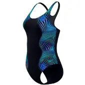 Speedo Damen Schwimmanzug Print Medalist One Piece