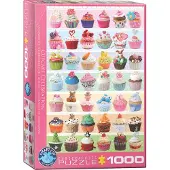 Eurographics Cupcake Celebration 1000pcs, 1000 Stück(e), Speisen und Getränke