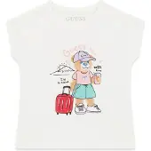 GUESS T-Shirt K6GI18 K6YW4 Weiß Regular Fit 116