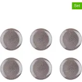 Bjorn Teller STELLAR Ø22cm - 6 Stück - Betongrau