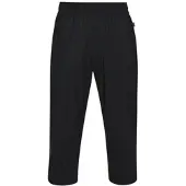 Trigema Jerseyhose "3/4 Freizeithose", Herren, Gr. 4XL, Normalgrößen, schwarz, Single Jersey, 100% Baumwolle, Basic, Hosen Jerseyhose