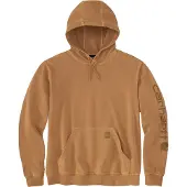 Carhartt Durham Garment Dyed Logo Hoodie