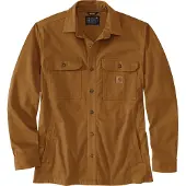 Carhartt Hemd Newcastle Relaxed Shirt Herren Brown-L