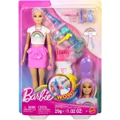 Barbie Shiny Rainbow Hair Puppe