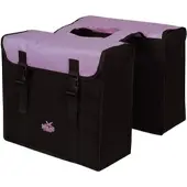 Greenlands Fahrradtasche "Doppel Fahrradtasche", lila, BICYCLE BAGS, Taschen, B/H/T: 40cm x 14cm x 40cm, Polyester, Fahrradtasche, B:40cm H:14cm T:40cm