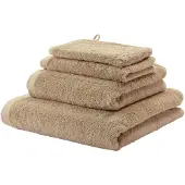 Aquanova Gästehandtuch London Golden (6er Set)