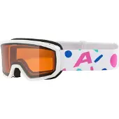 Alpina Skibrille Scarabeo Jr. Kinder White/Rose Matt