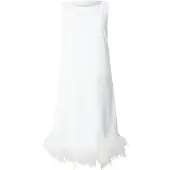 Apart - Kleid mit Federn - Größe 36 - creme