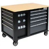 Feistos Hektor mobile Werkbank Schwarz 114x73x89cm