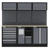 Feistos , Werkstatteinrichtung Apollo 11, 204 x 46 x 200 cm (B x T x H)