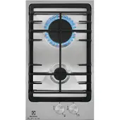 Electrolux EGG3322NVX, Edelstahl, Integriert, 29 cm, Gaskochfeld, Edelstahl, 2 Zone(n)