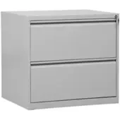 Proregal Hängeregistraturschrank 2 Schubladen Mare HxBxT 70 x 76 x 62 cm Grau