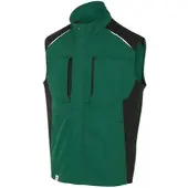 Kübler ACTIVIQ Weste moosgrün/schwarz 4XL - 7250 5365-6599-4XL - moosgrün/schwarz