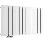 Emke Heizkörper, Flachheizkörper mit Zentralanschluss, Weiss 63x100cm 1343W Doppellagig