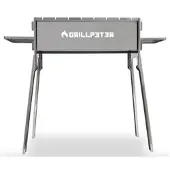 Grillpeter Mangal Izmir Steckmangal 2 mm Edelstahl Schaschlikgrill