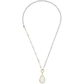 Leonardo 026309 Damen-Kette Set Esther 69 cm Clip & Mix Zweifarbig