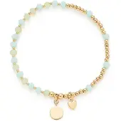 Leonardo 026291 Damenarmband Evelyn You & Me Ciao Goldfarben/Hellblau