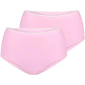 Sloggi High-Waist-Slip "GO Sense", Damen, Gr. XL, rosa (floral pink), Single Jersey, Obermaterial: 88% Modal, 12% Elasthan, Unterhosen High-Waist-Slip, Santoni Rundstrick
