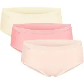 Sloggi 3er-Set: Pantys "Basic" in Creme/ Rosa - 38