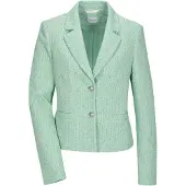 MADELEINE Jackenblazer "Blazer Tweed-Blazer mit Paillettenakzenten" Tweed-Optik