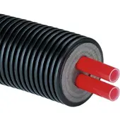 Armacell 1m Fernwärmeleitung Doppelrohr (Ausführung: 2x 40x3.7 - Ø160 mm)