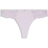 BOSS Slip aus Spitze mit plissiertem Mesh und goldenem Anhänger Grösse M