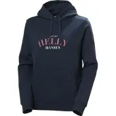 Helly Hansen Hoodie Damen Core Graphic Navy-M