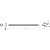 METZGER Bremsschlauch 4110381