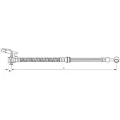 METZGER Bremsschlauch 4111048