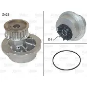 Valeo Wasserpumpe [Hersteller-Nr. 506308] für Vauxhall, Chevrolet, Opel