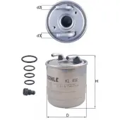 MAHLE ORIGINAL Kraftstofffilter MAHLE KL 490D