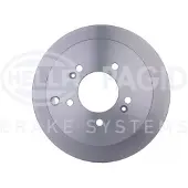 Hella Bremsscheibe 8dd355111421 284mm 10,1mm für HYUNDAI (BEIJING) KIA (DYK)