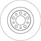 TRW Bremsscheibe DF3986, 1 Stück