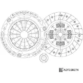 Blue Print Kupplung für Toyota Auris Corolla 1,6