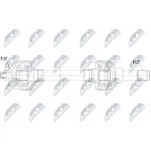 NTY NPW-BM-238 Antriebswelle Hinten Links für BMW X4 (G02, F98)