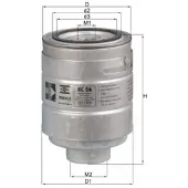MAHLE ORIGINAL Kraftstofffilter KC 56