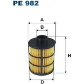 FILTRON Kraftstofffilter OPEL,FIAT,PEUGEOT PE 982 813040,1541184E50,93193621 Leitungsfilter,Spritfilter 4708795,813037,12762212,1541184E60,95599129