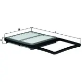 MAHLE ORIGINAL Luftfilter MAHLE LX 2678